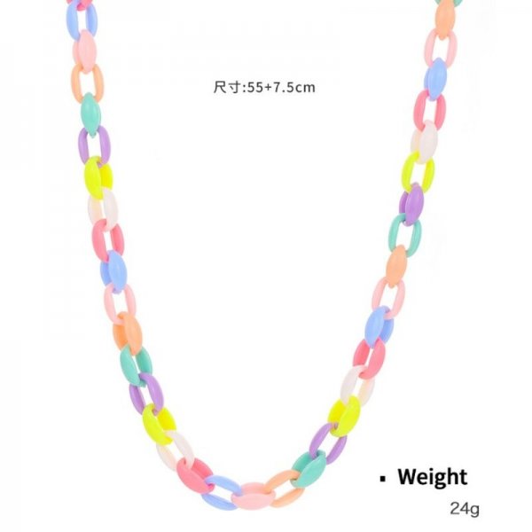 Acrylic Chain Necklace