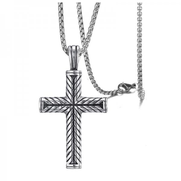 Classic Cross Necklace For Man