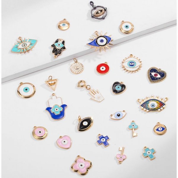 Lucky Eye Fatima  Hand Evil Eye Charms